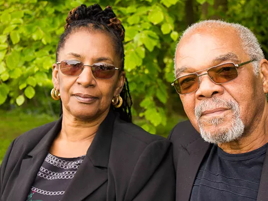 Marva and Lionel foster parents